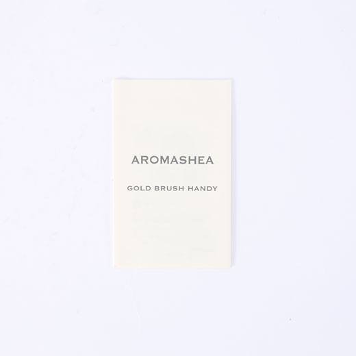 アロマシア ゴールドヘアブラシ ハンディタイプ