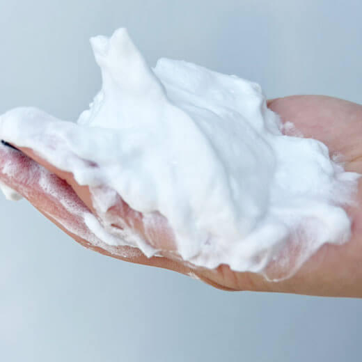 アロマシア ソープの泡立ち