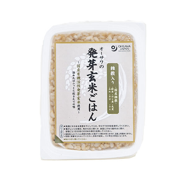 オーサワ　雑穀入り　活性発芽玄米ごはん　160ｇ